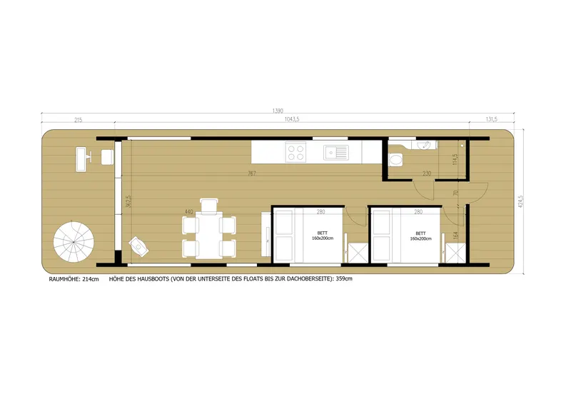 Deck plan