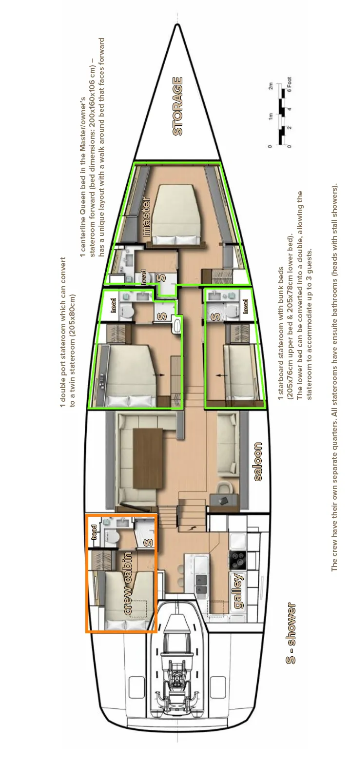 Deck plan