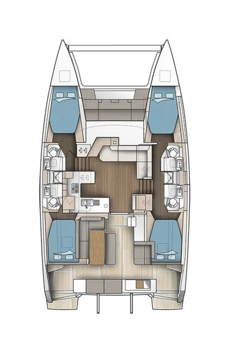 Deck plan