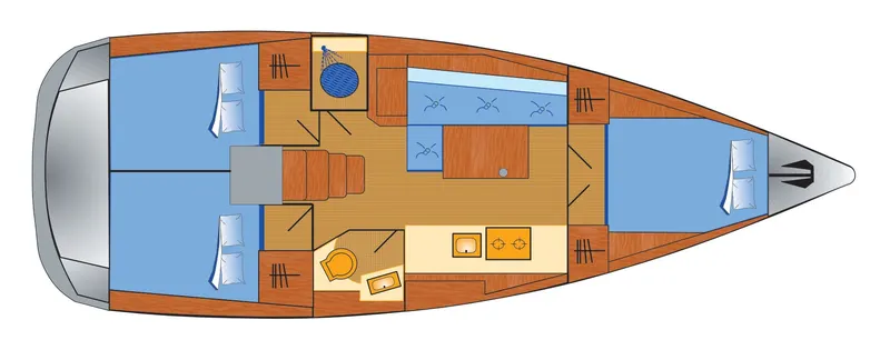 Deck plan