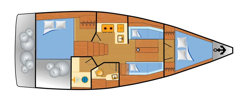 Deck plan
