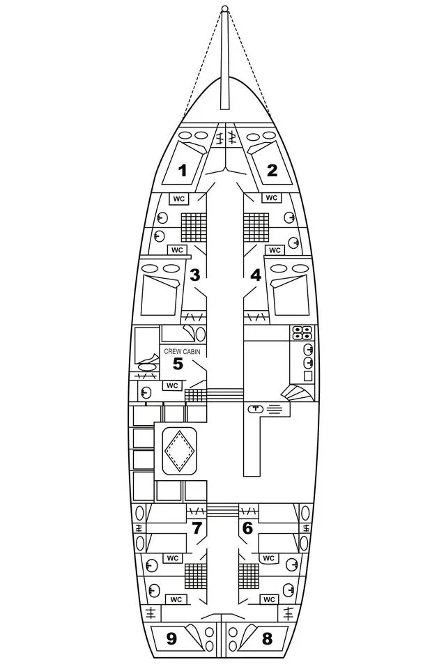 Deck plan