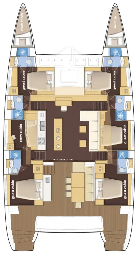 Deck plan