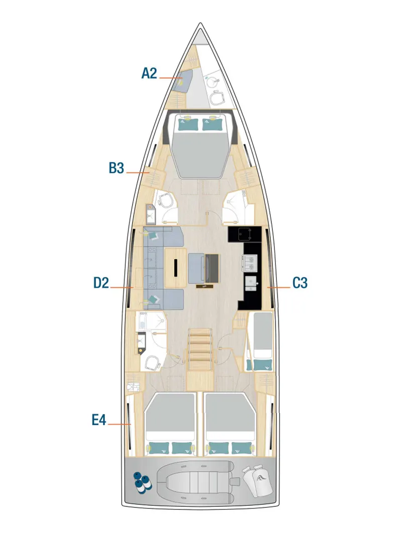 Deck plan