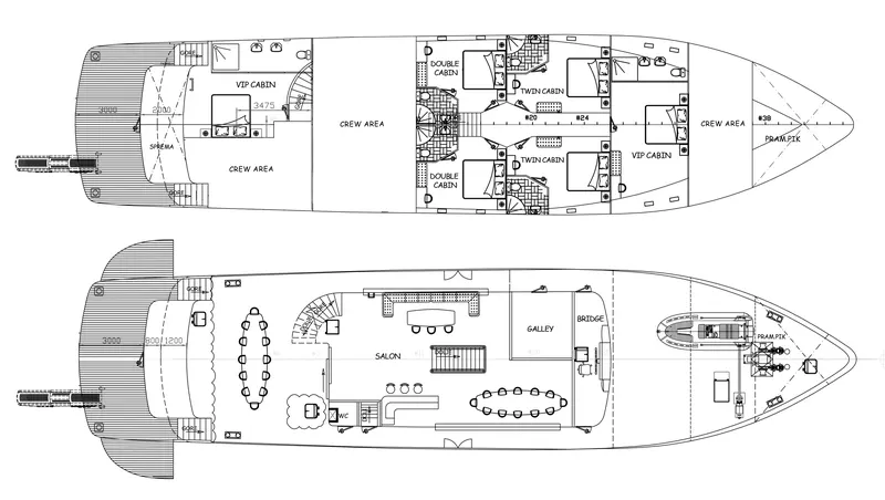 Deck plan