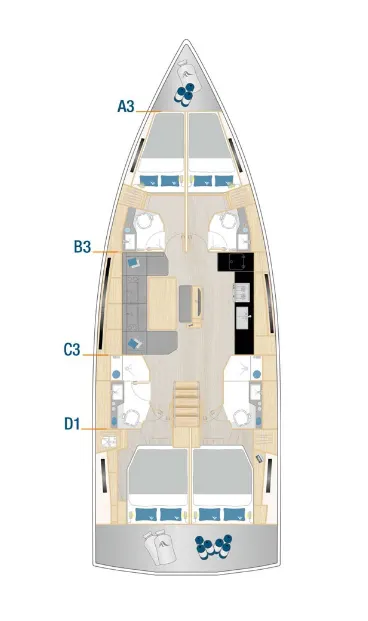 Deck plan