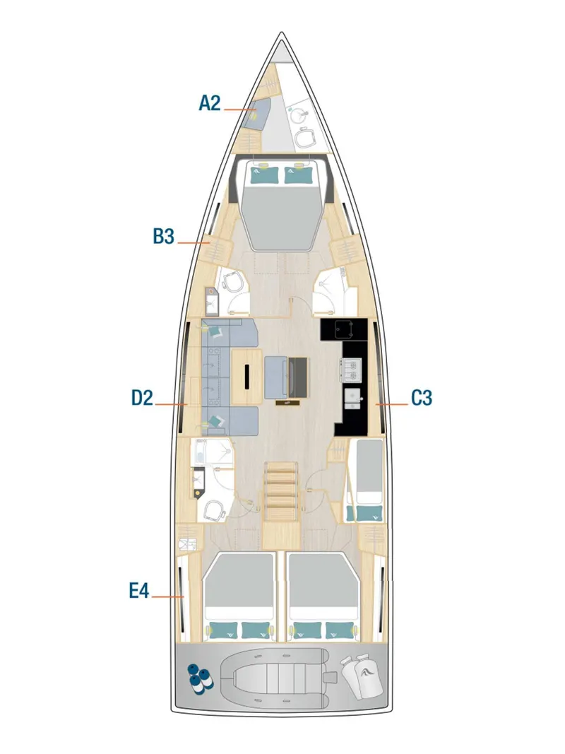 Deck plan