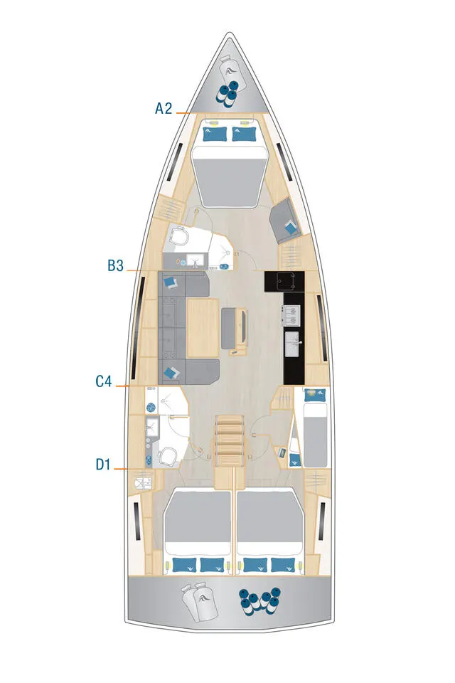 Deck plan