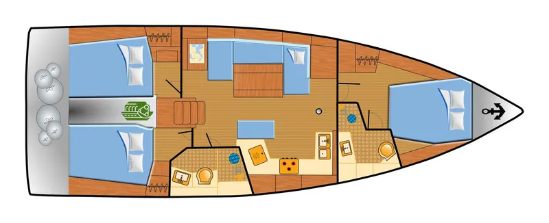 Deck plan
