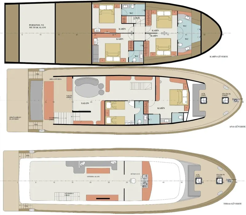 Deck plan