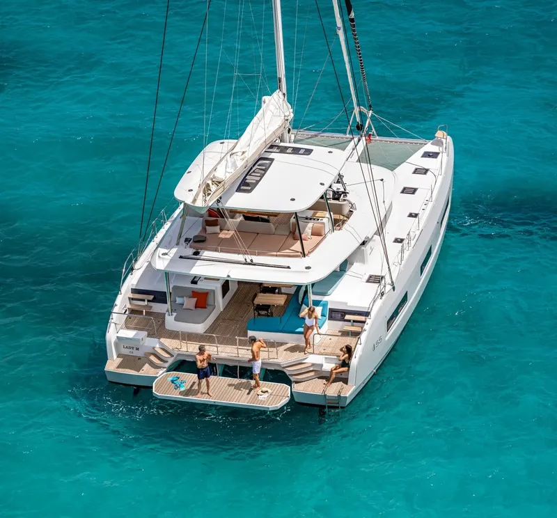 Aegade 55 yacht charter photo