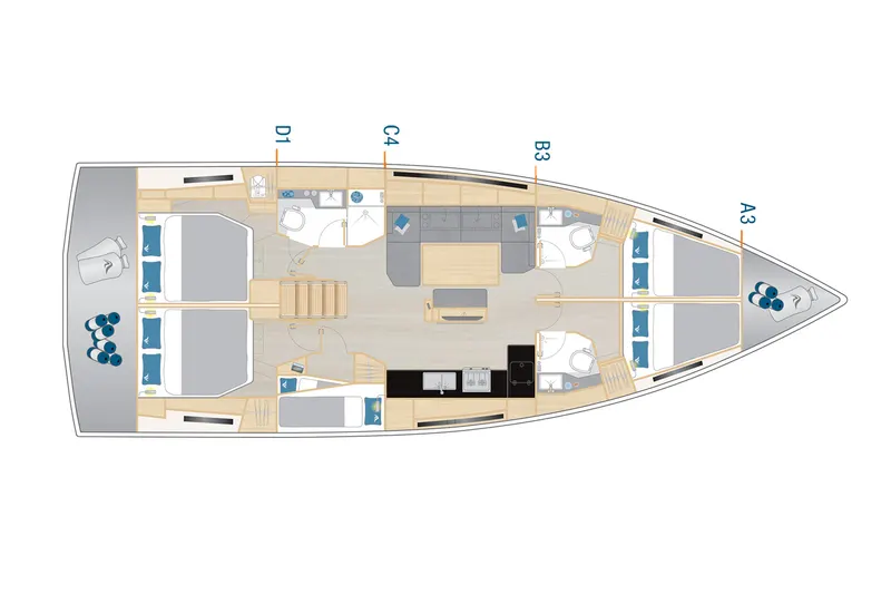 Deck plan