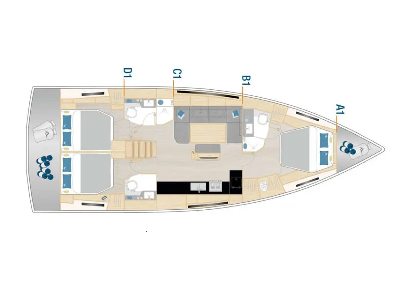 Deck plan