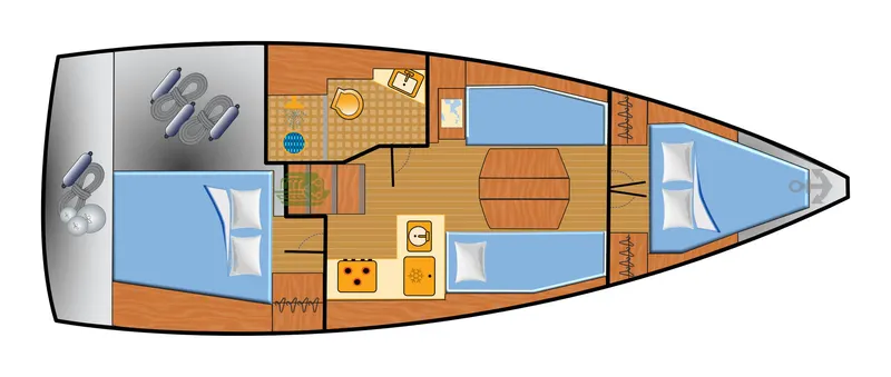 Deck plan