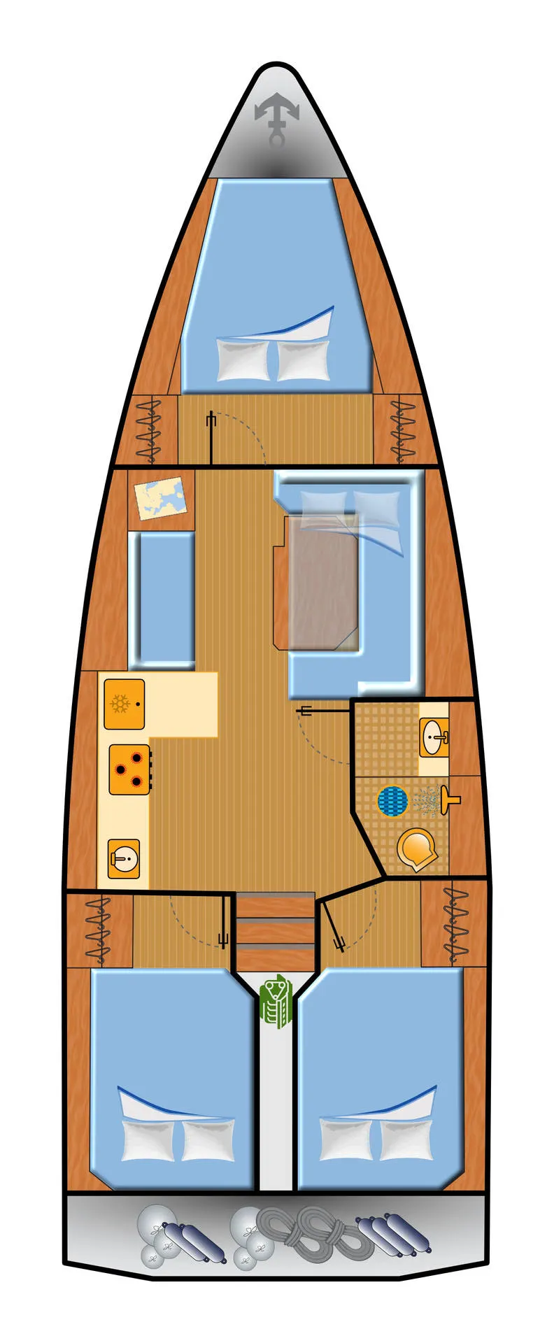 Deck plan