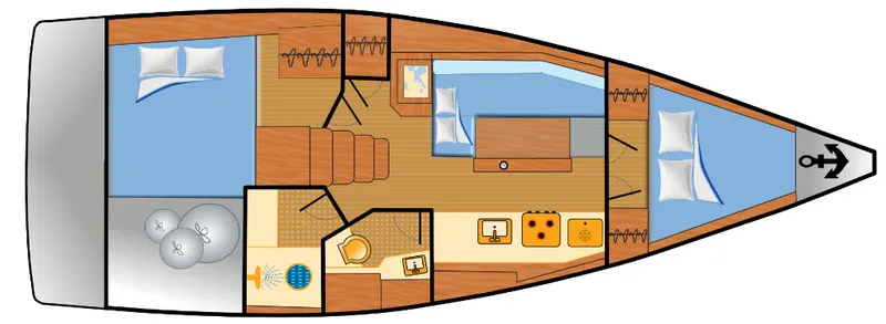 Deck plan