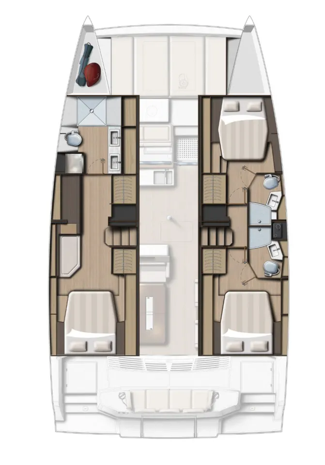 Deck plan