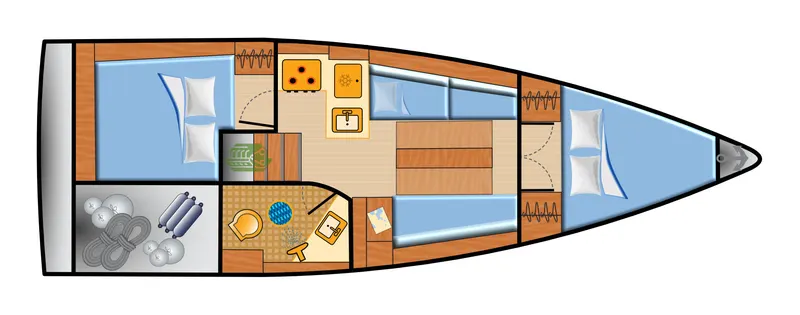 Deck plan