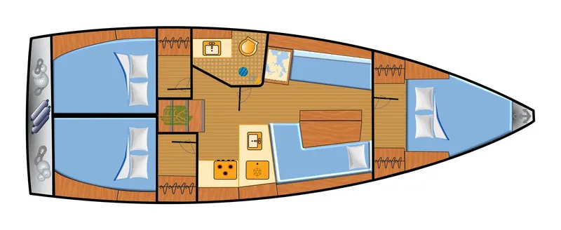Deck plan