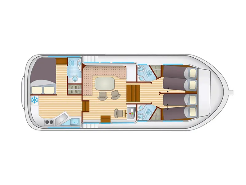Deck plan