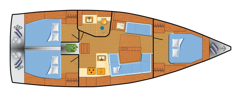 Deck plan