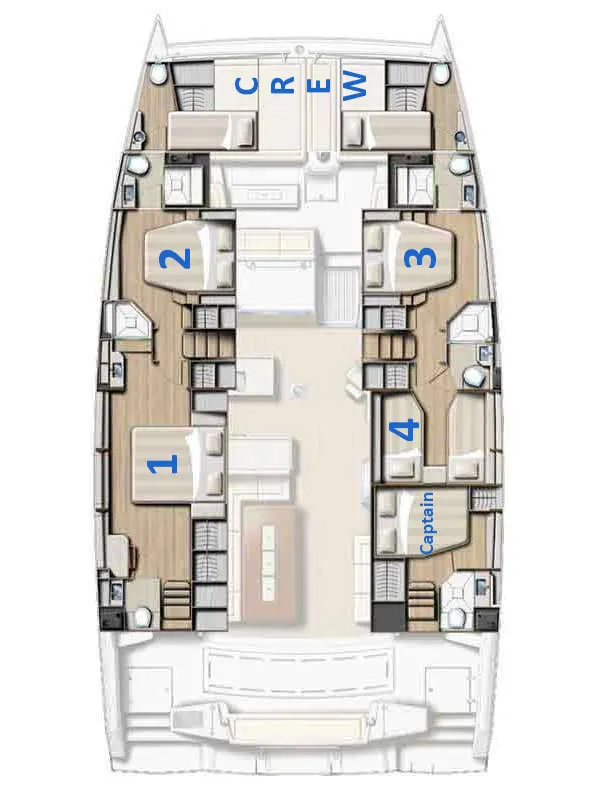 Deck plan
