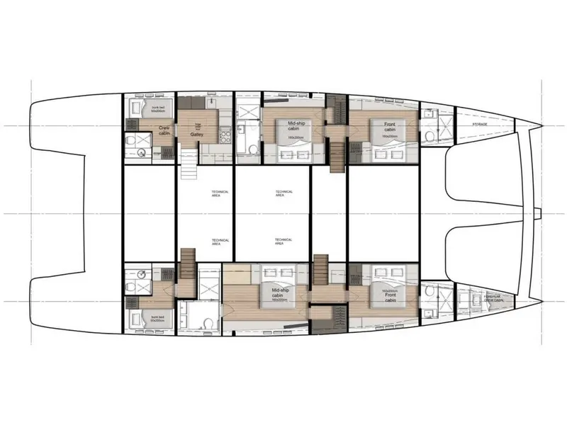 Deck plan
