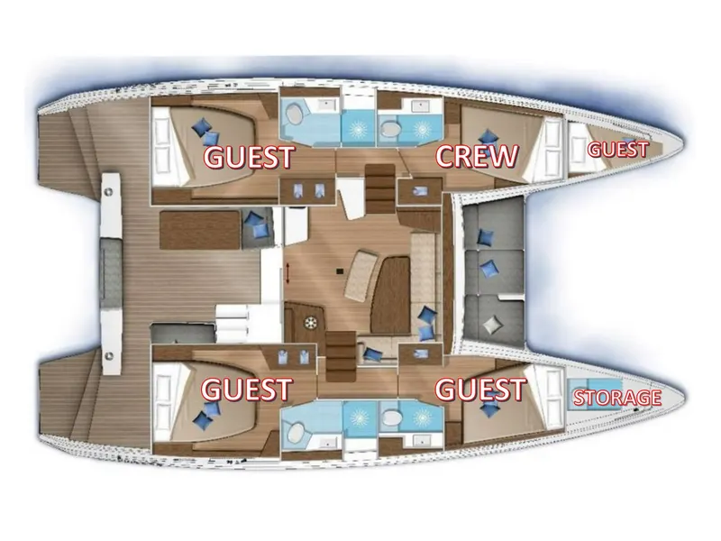 Deck plan