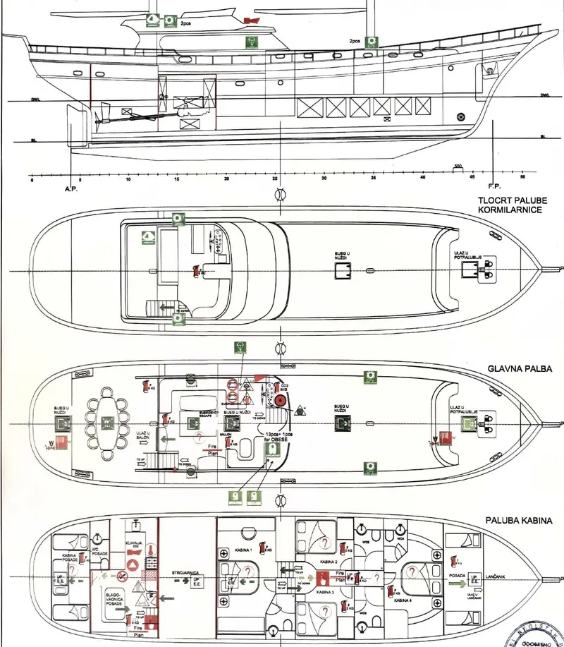 Deck plan