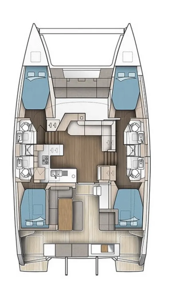 Deck plan