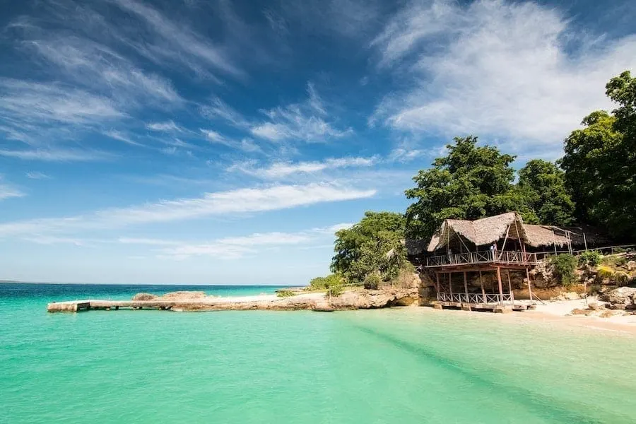 white sandy beaches with clear waters in Cuba