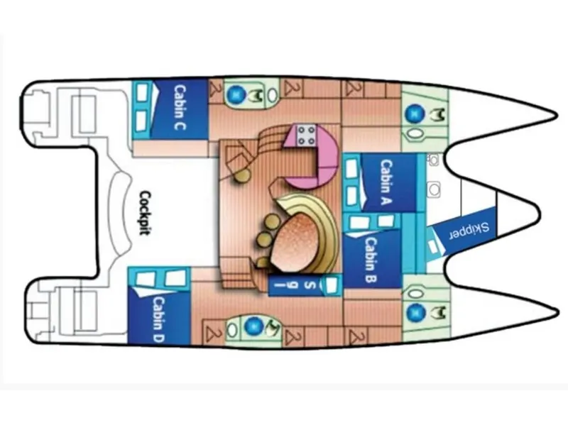 Deck plan