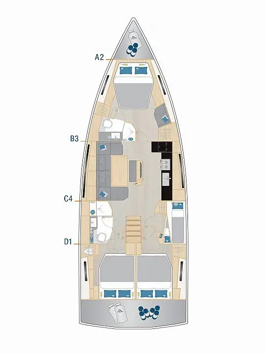 Deck plan