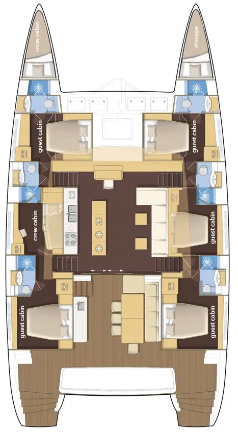 Deck plan