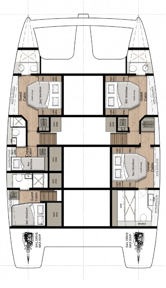 Deck plan
