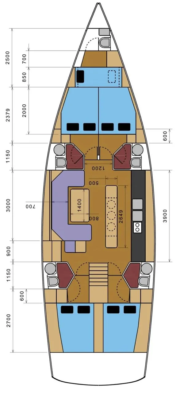Deck plan