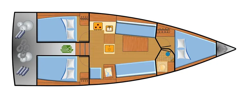 Deck plan