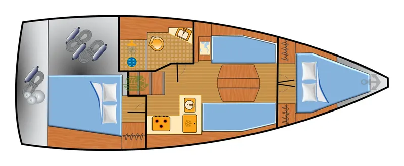 Deck plan