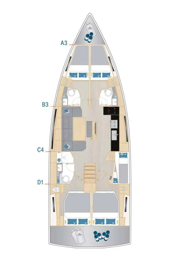 Deck plan