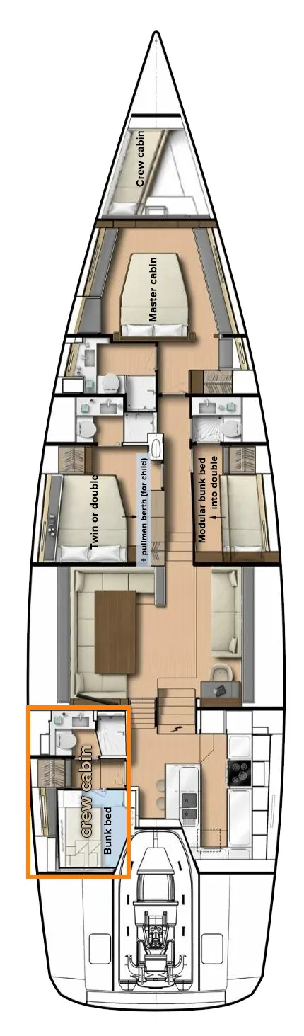 Deck plan