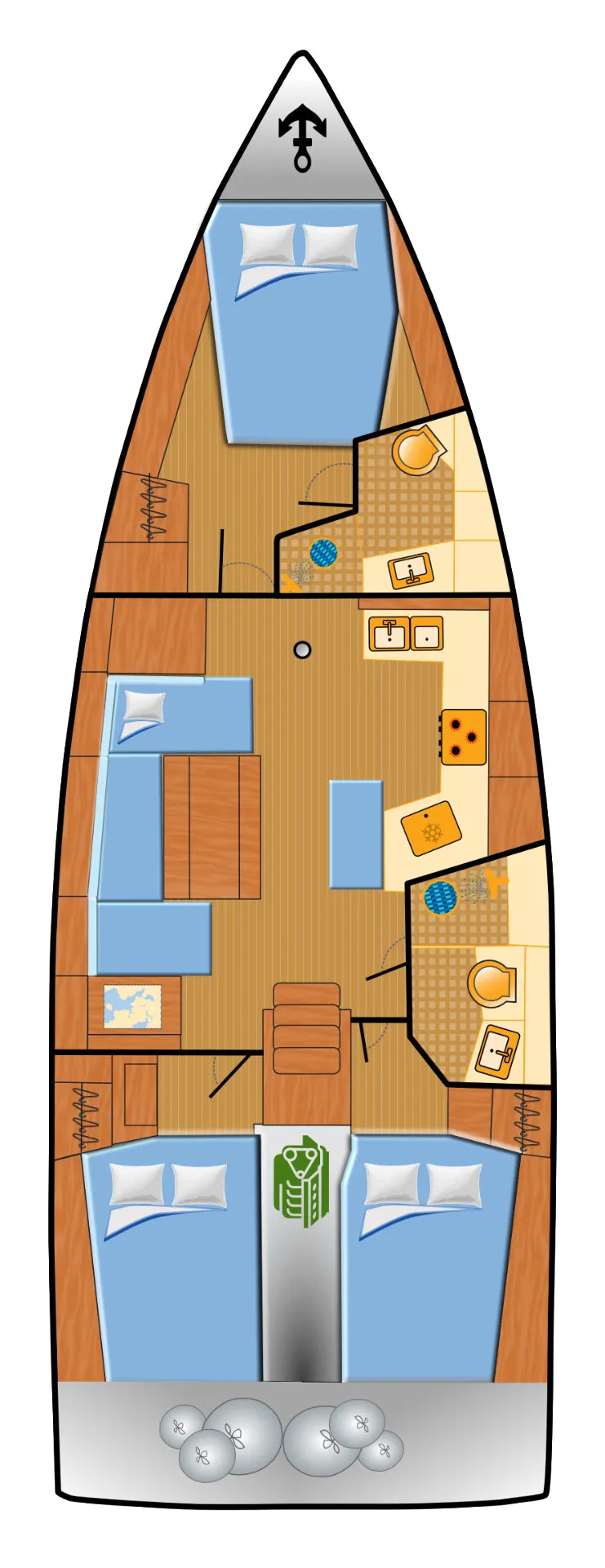 Deck plan