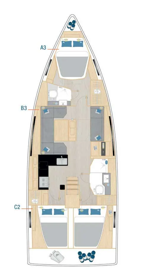 Deck plan