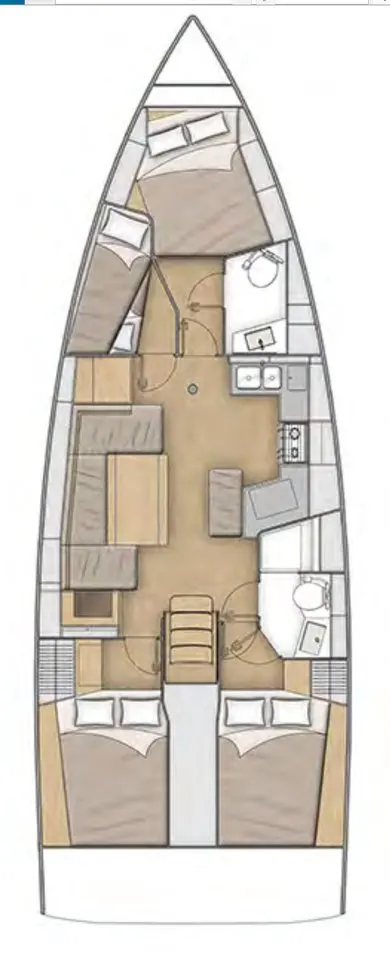 Deck plan