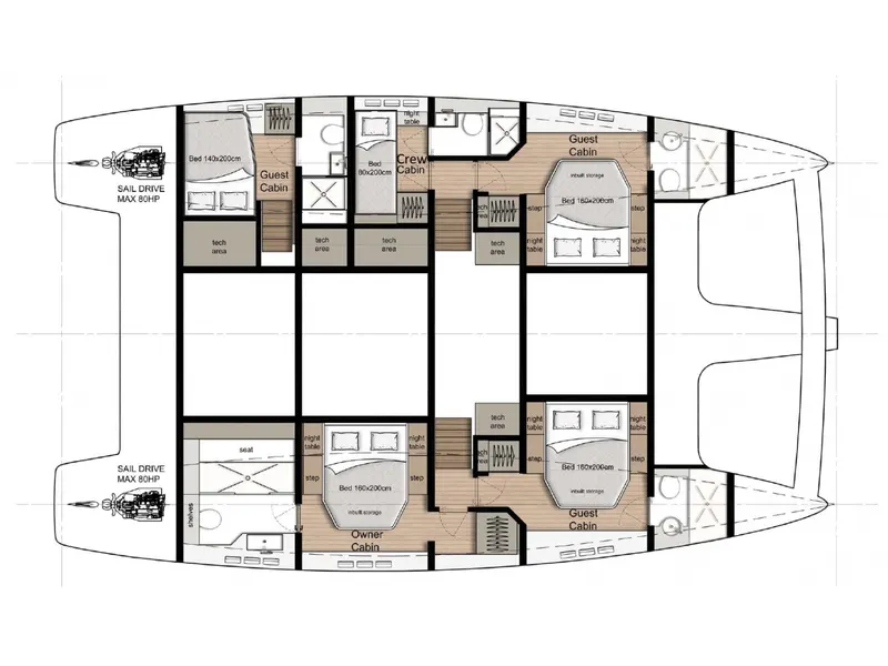 Deck plan