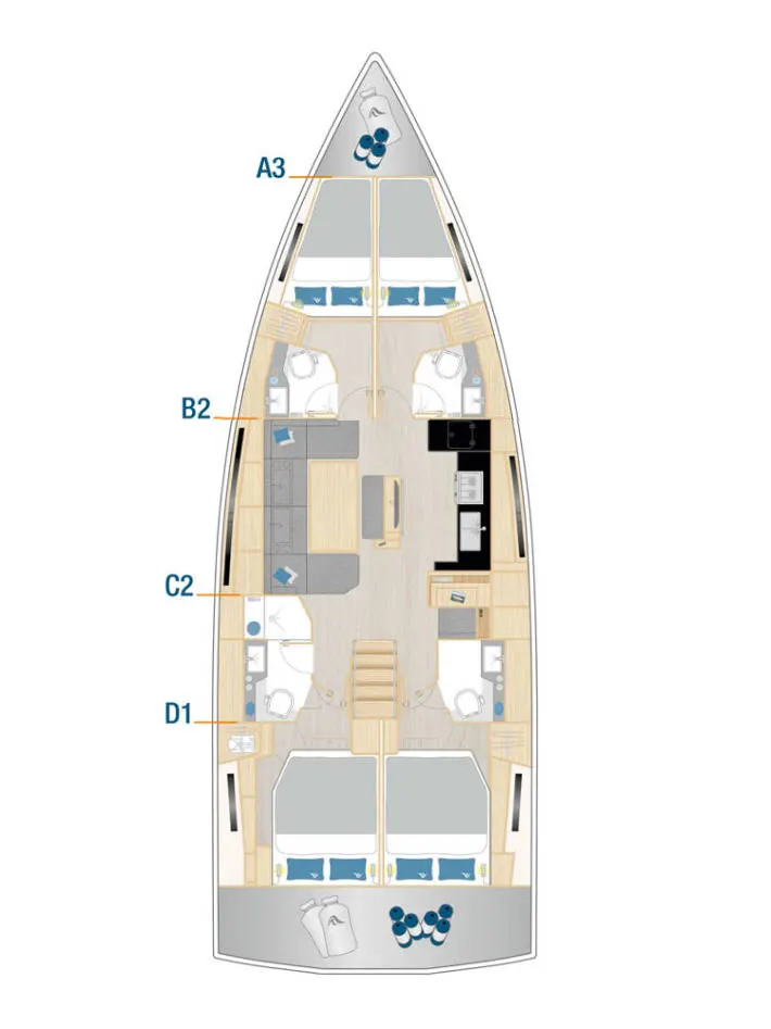 Deck plan