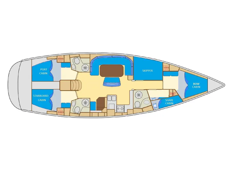 Deck plan