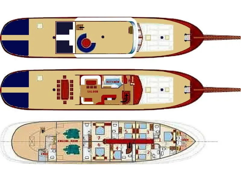 Deck plan
