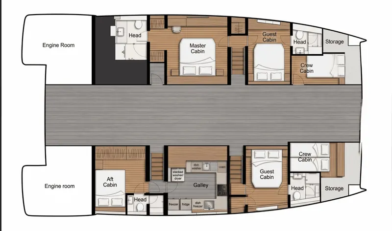 Deck plan