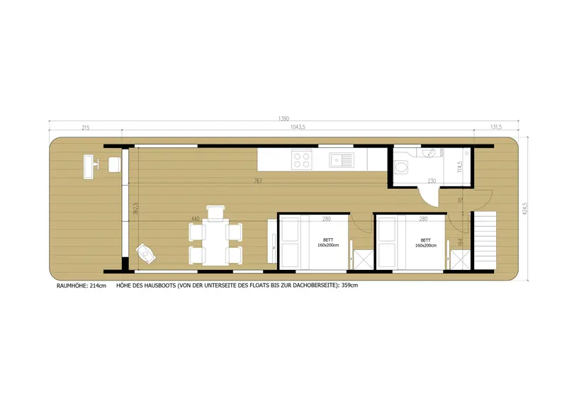 Deck plan