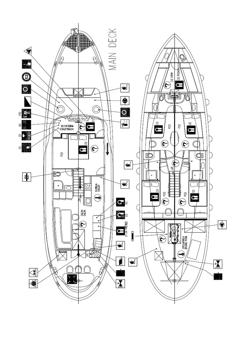 Deck plan